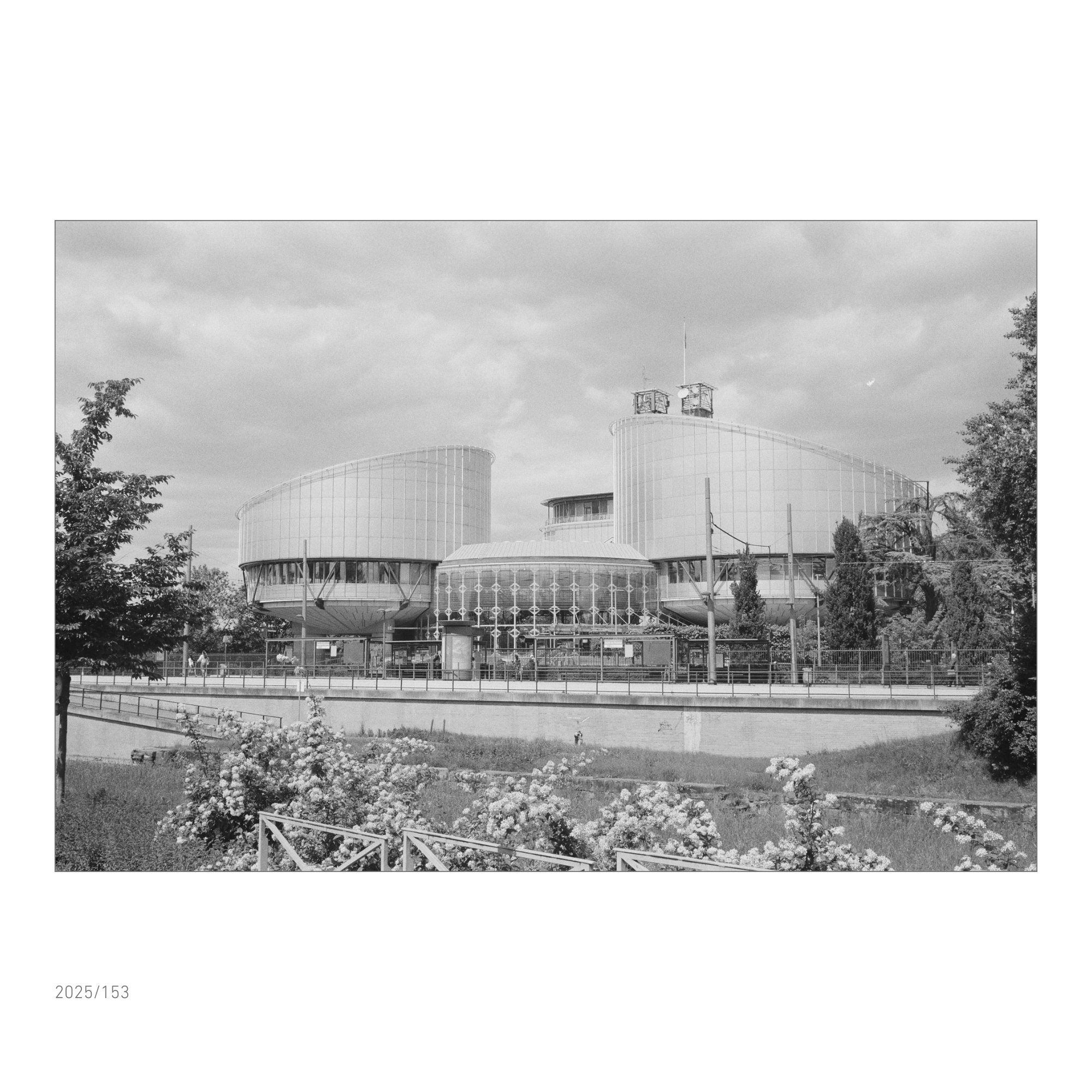 Der Europäische Gerichtshof für Menschenrechte im Europaviertel von Strasbourg.